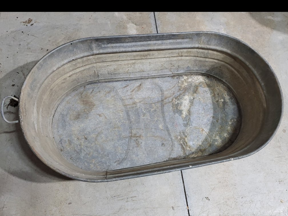 Galvanized Tub