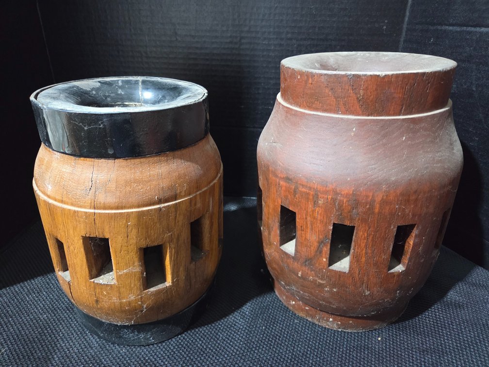 Antique Wood Wheel Hub