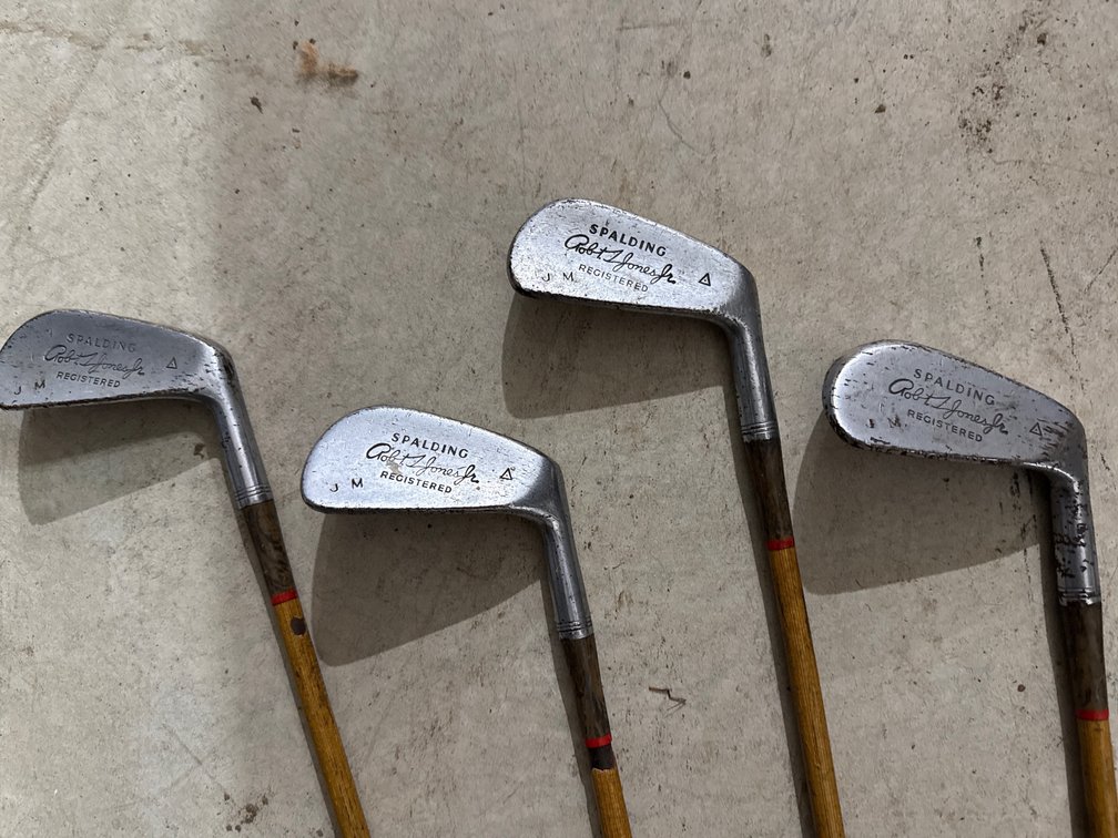 Vtg. Wood golf clubs