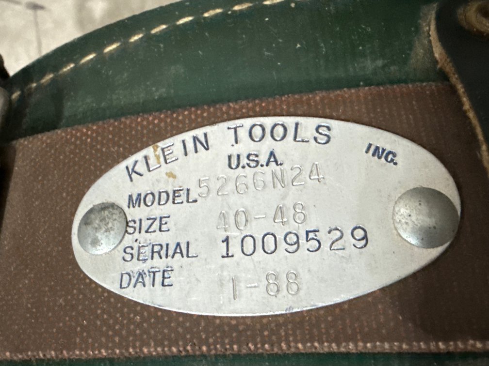 Klein Linesman Belt