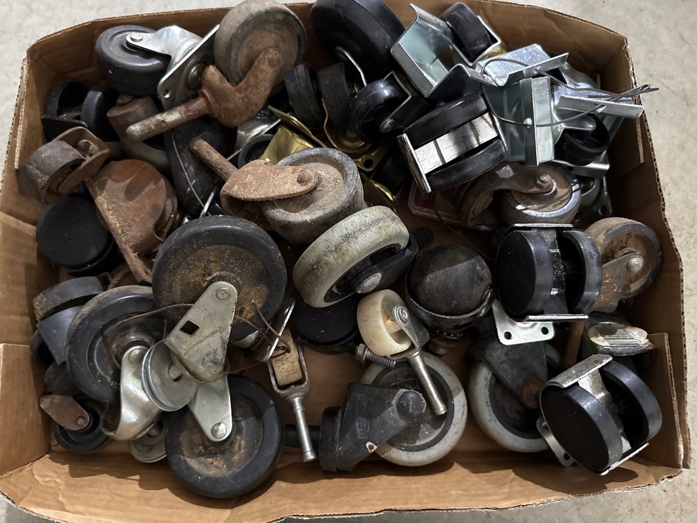 Casters and cases
