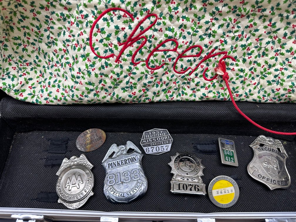 Badges and a BIG SPOON