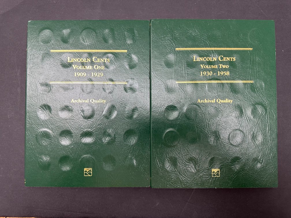 Lincoln Cents Volume One & Two
