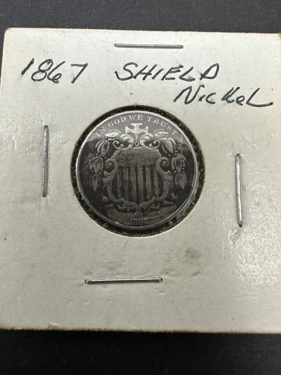 Shield nickel