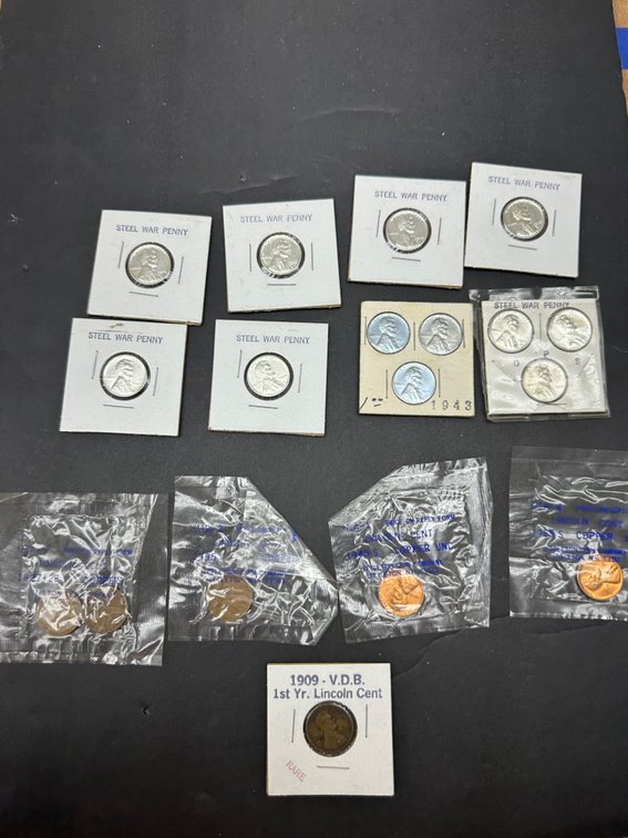 1909 Lincoln Cent and more