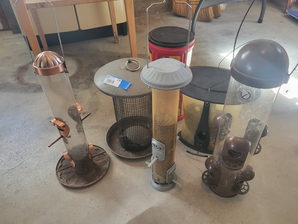 Bird feeders