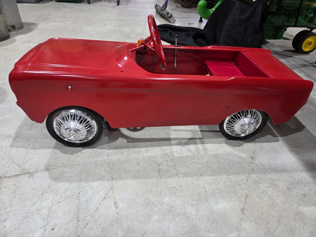Red Pedal Car