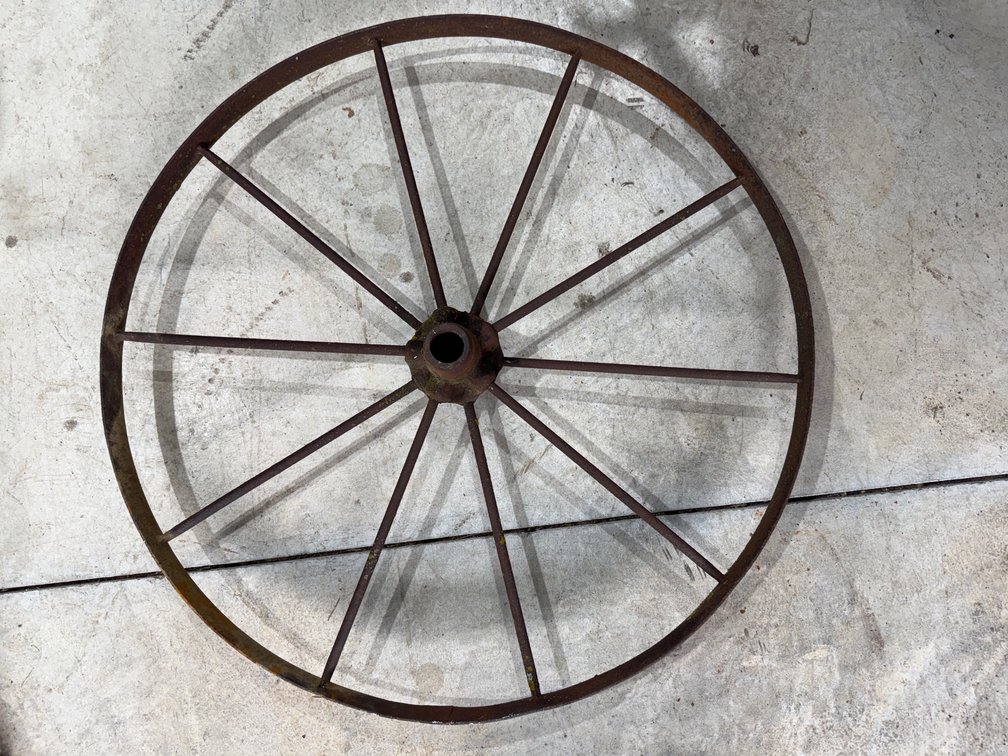 Antique Steel Wheels