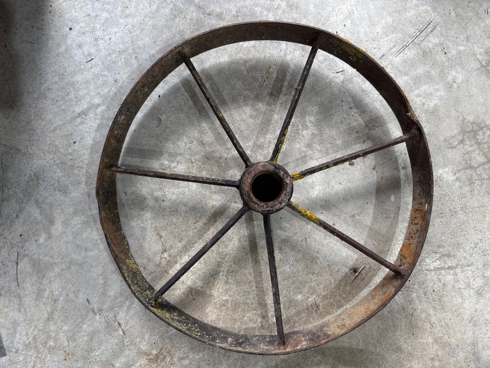Antique Steel Wheels