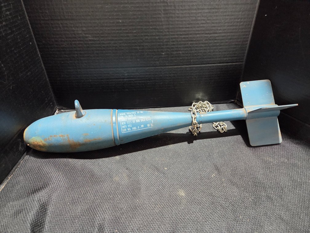 Practice training bomb