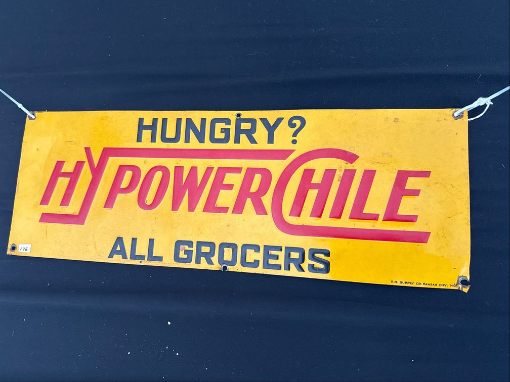 Hy-Power Chile Metal Sign