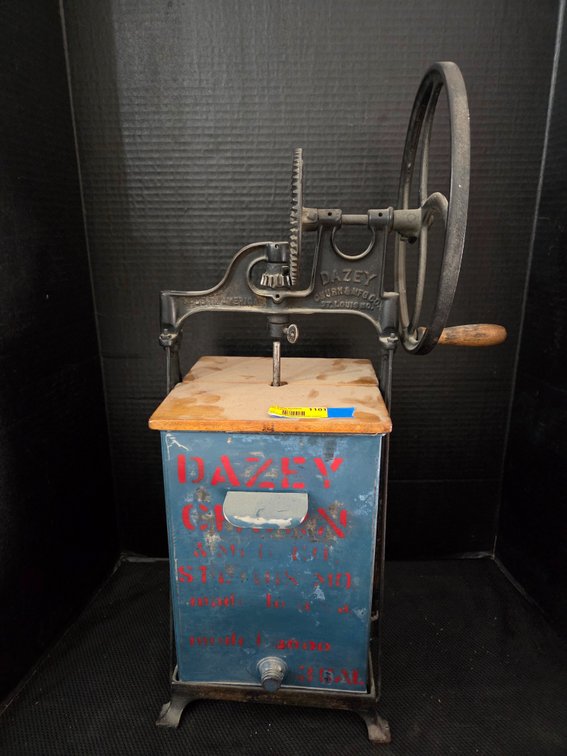 Dazey Metal Butter Churn