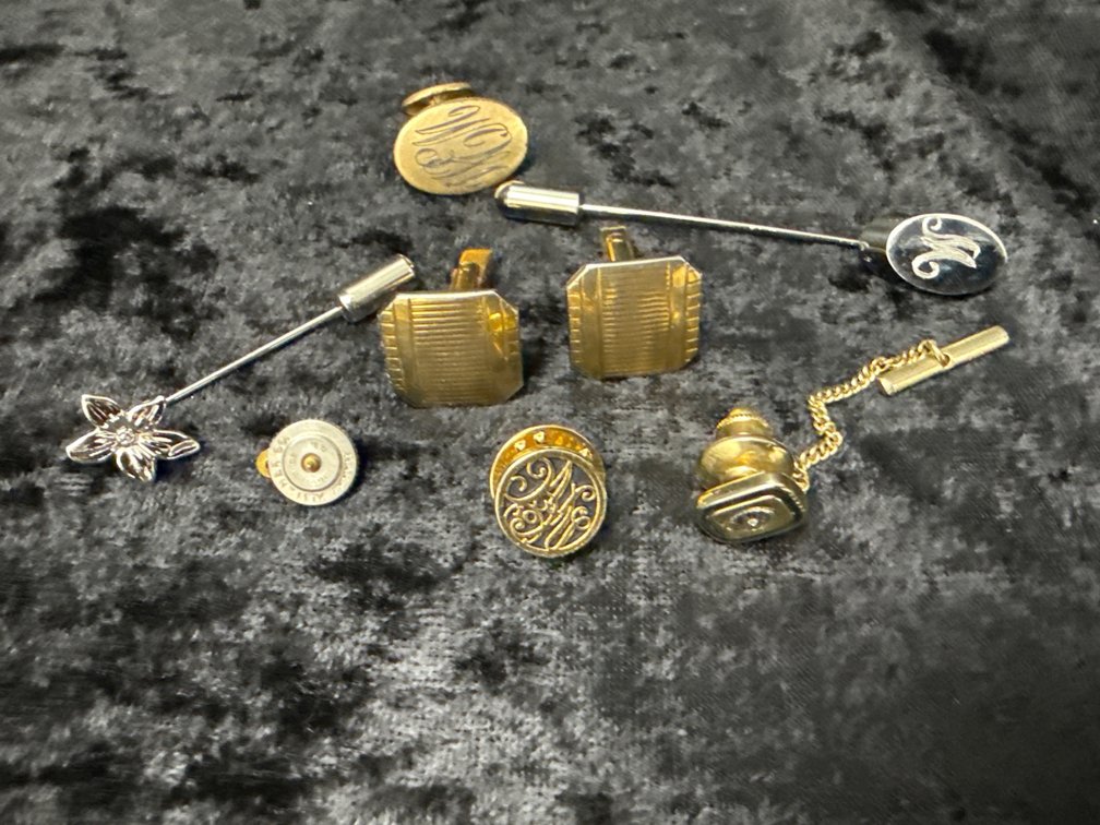 Pins and Cufflinks