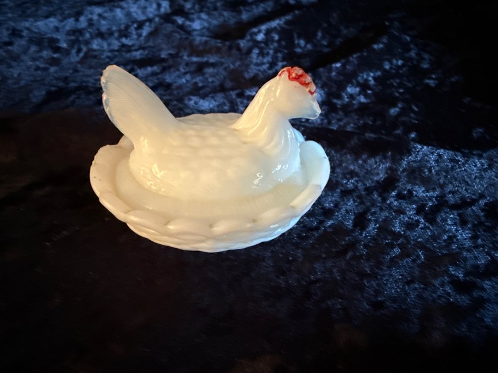 Hen on Nest Salt Cellar