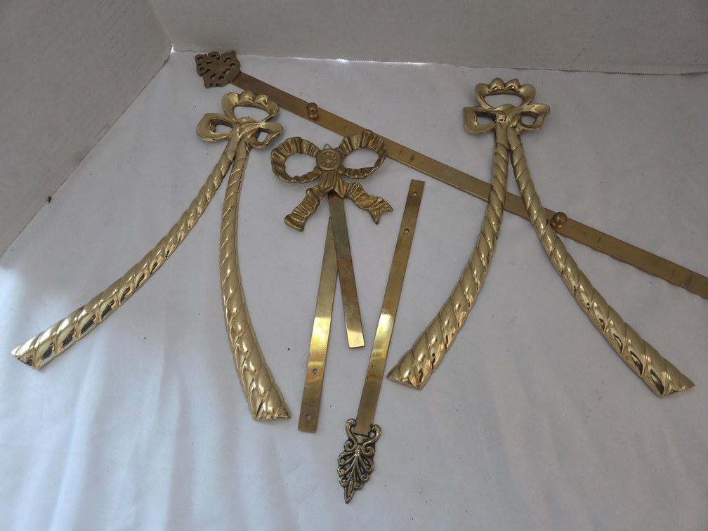 Brass wall decor