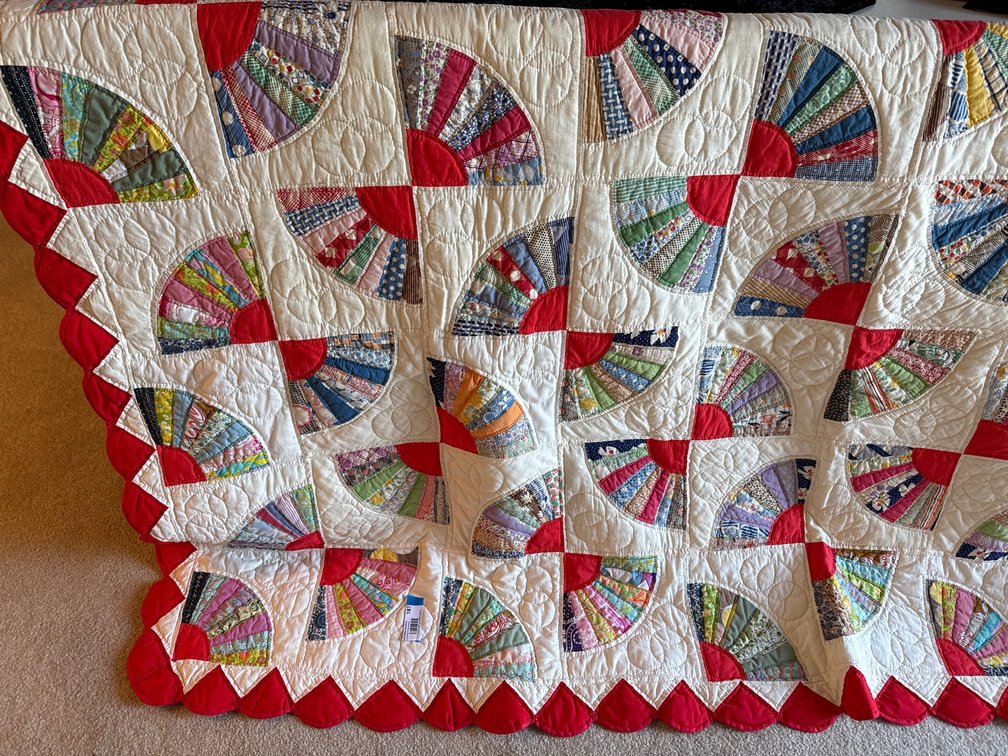 Grandmother’s Fan Quilt