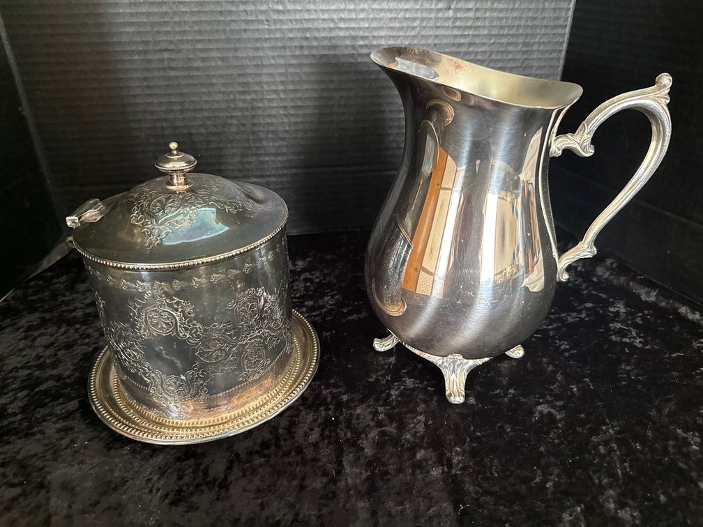 Silver Toned Ice Bucket