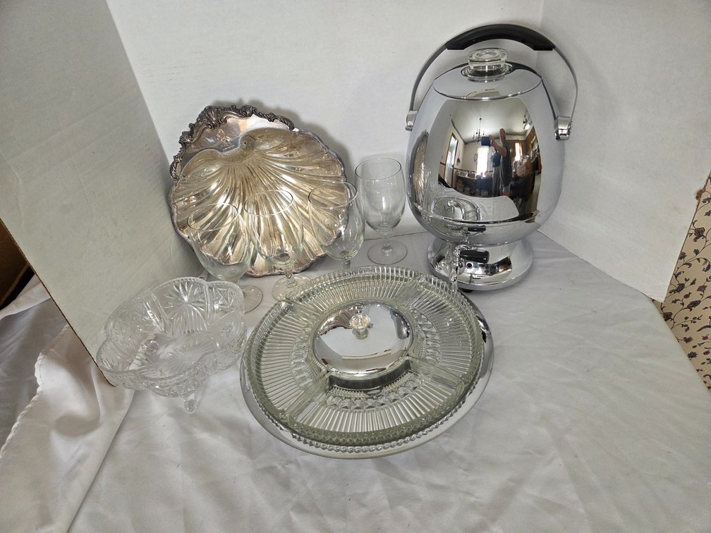Silver serving sets