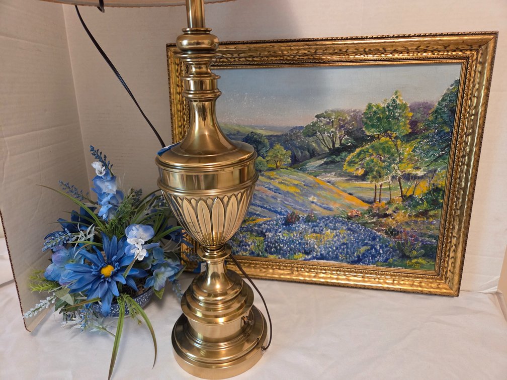 Brass lamp