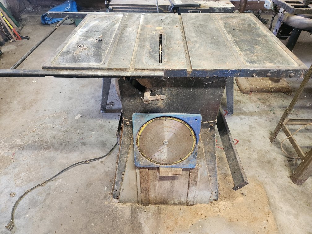 craftsman 12' table saw 