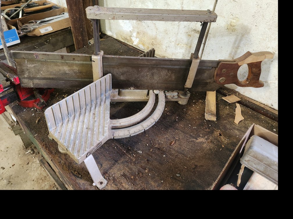 vintage craftsman miter saw 