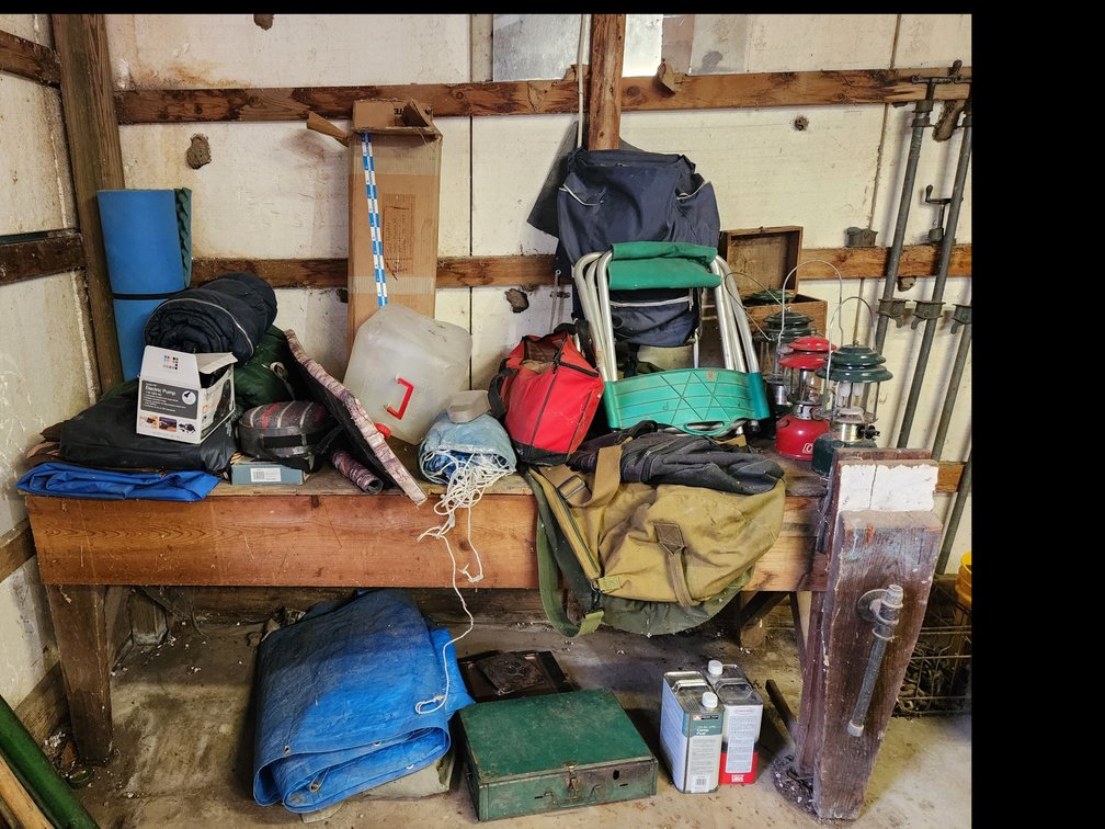 huge lot of camping stuff