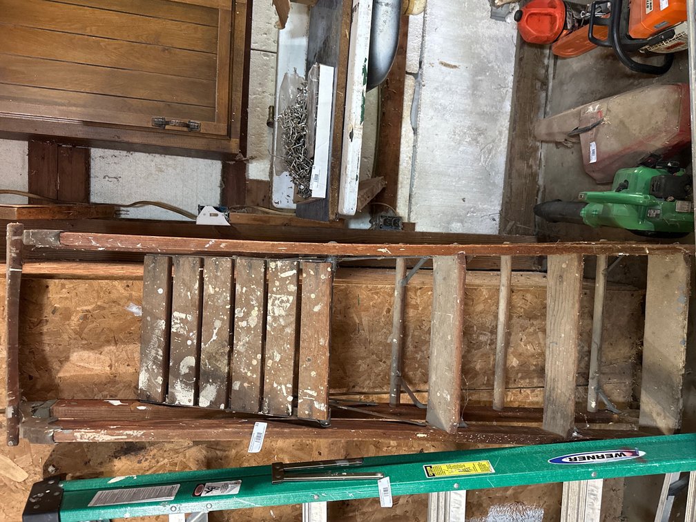 lot of 2 ladders 