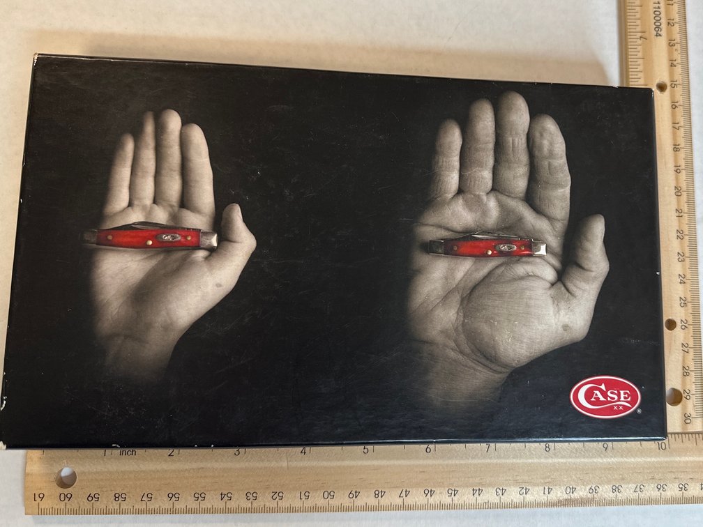 Case Pocket Knives Two (2) knives in original box.