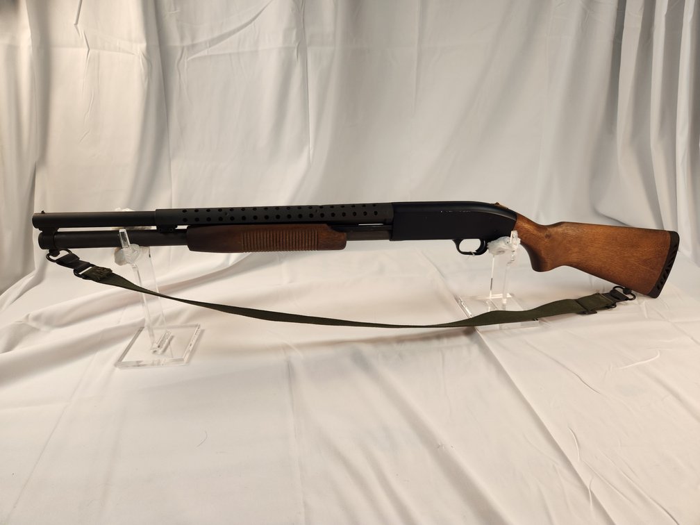 Mossberg 500 ATP 12 Gauge Pump Shotgun.