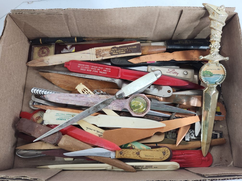 vintage letter openers