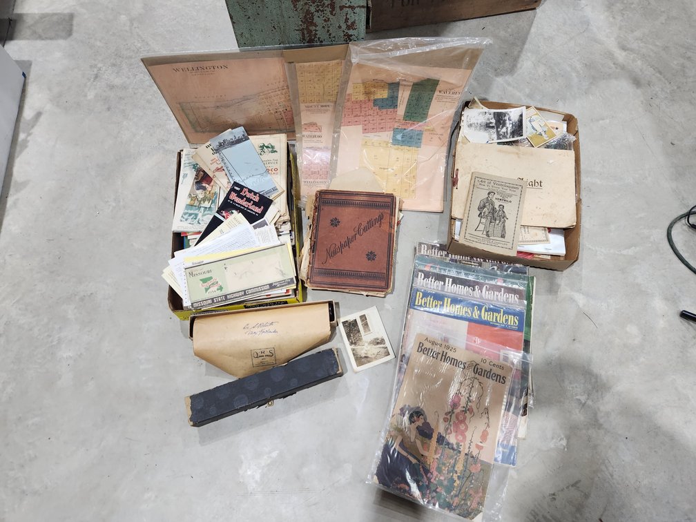 2 flats including old maps