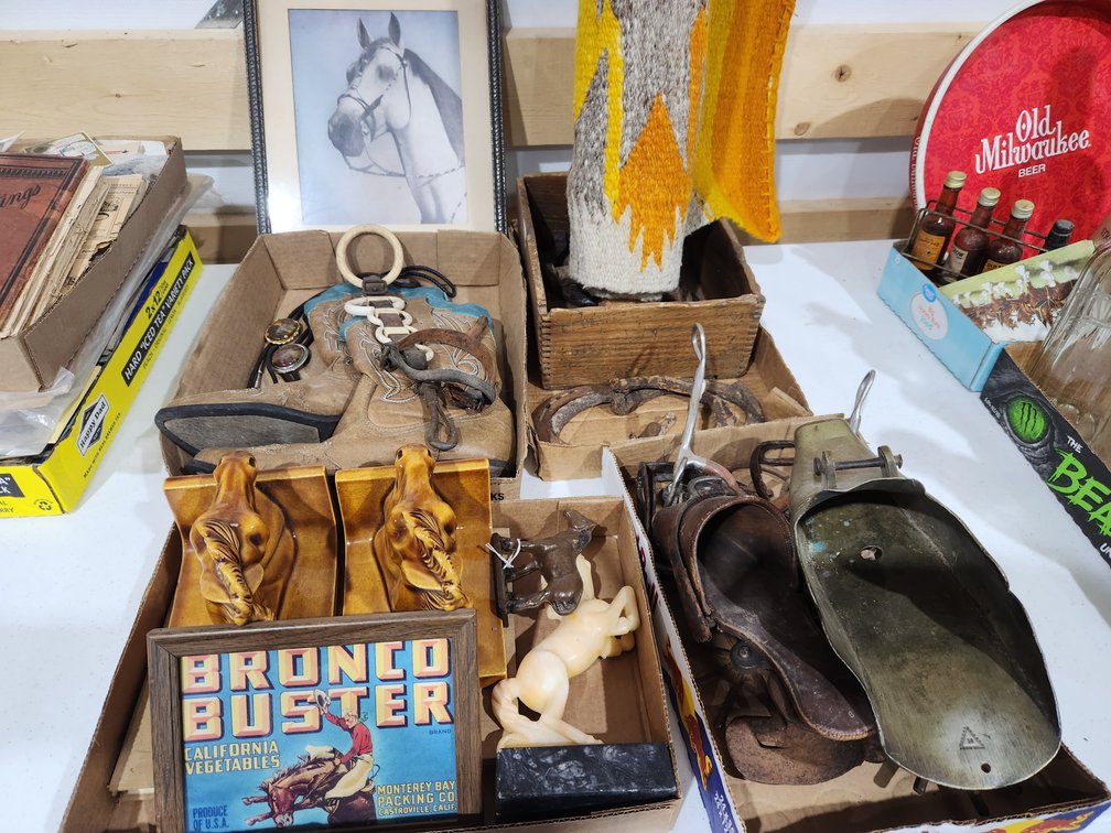 flats of western memorabilia 