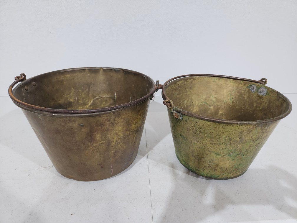 brass buckets