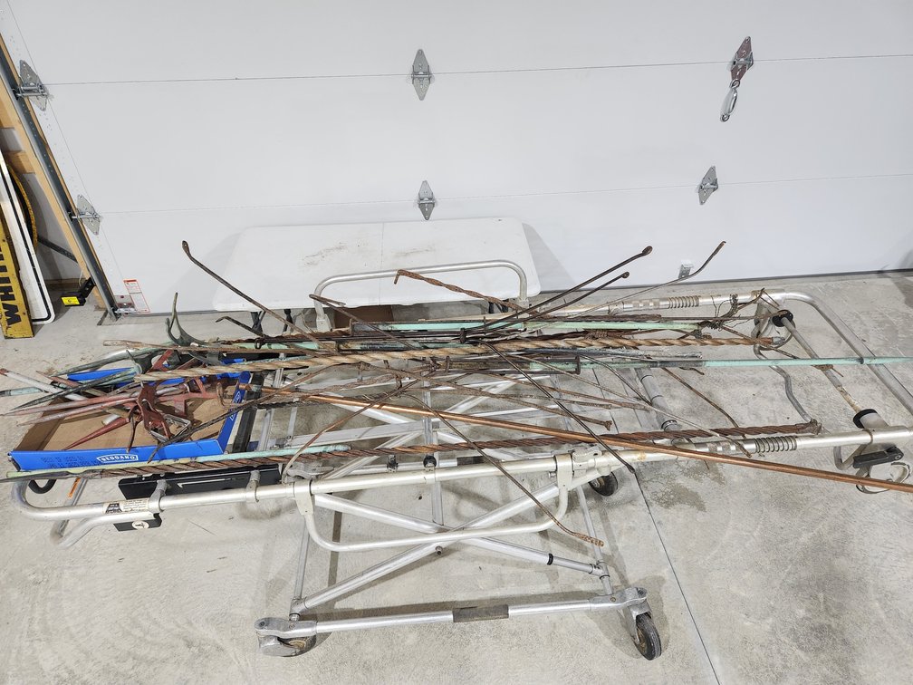 lightning rods, stands