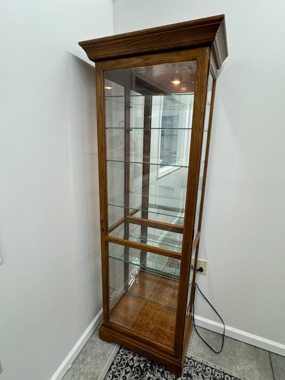 Lighted Curio Cabinet