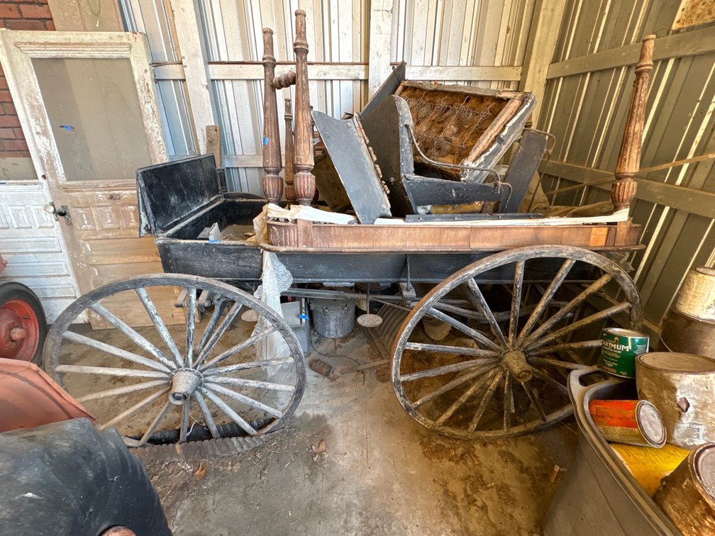 Horse Drawn Platform Wagon or Buggy