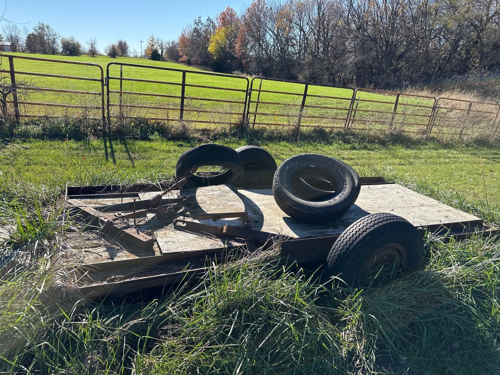 Flat Bed Trailer, Heavy construction