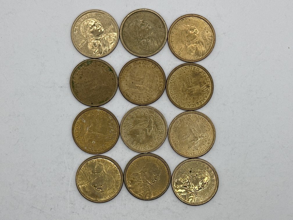 Sacagawea Golden Dollars