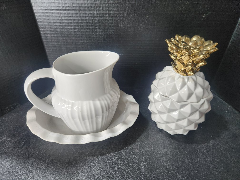 White Corning Ware