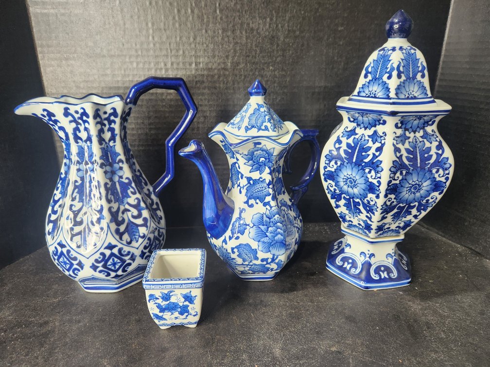Blue and White Ceramic/ Porcelain