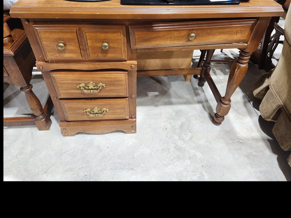 Desk and chair