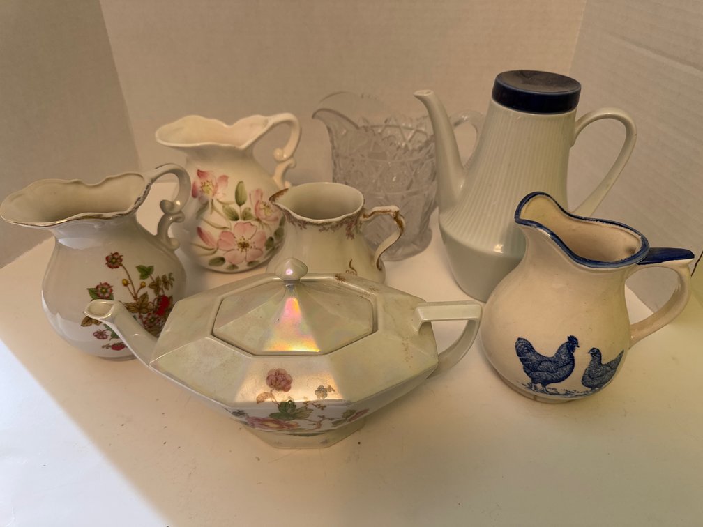 Pitchers and Teapot