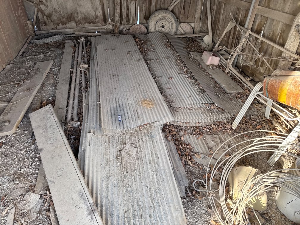 Galvanized Metal Sheeting and Scrap Metal