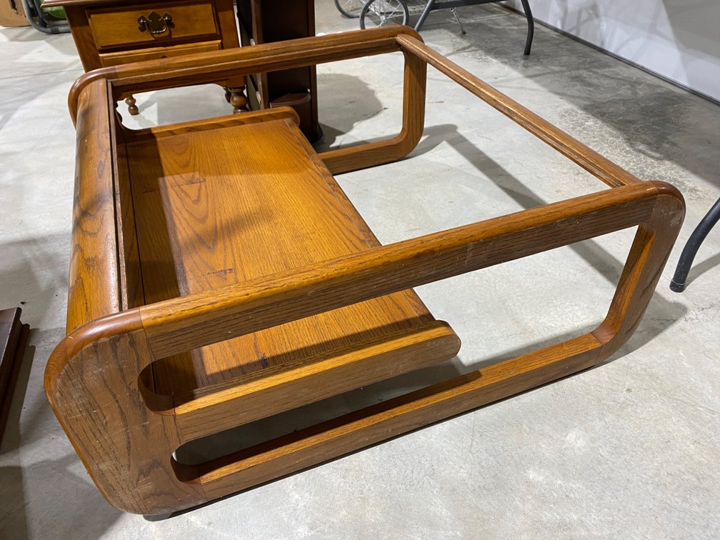 Glass Top Coffee Table