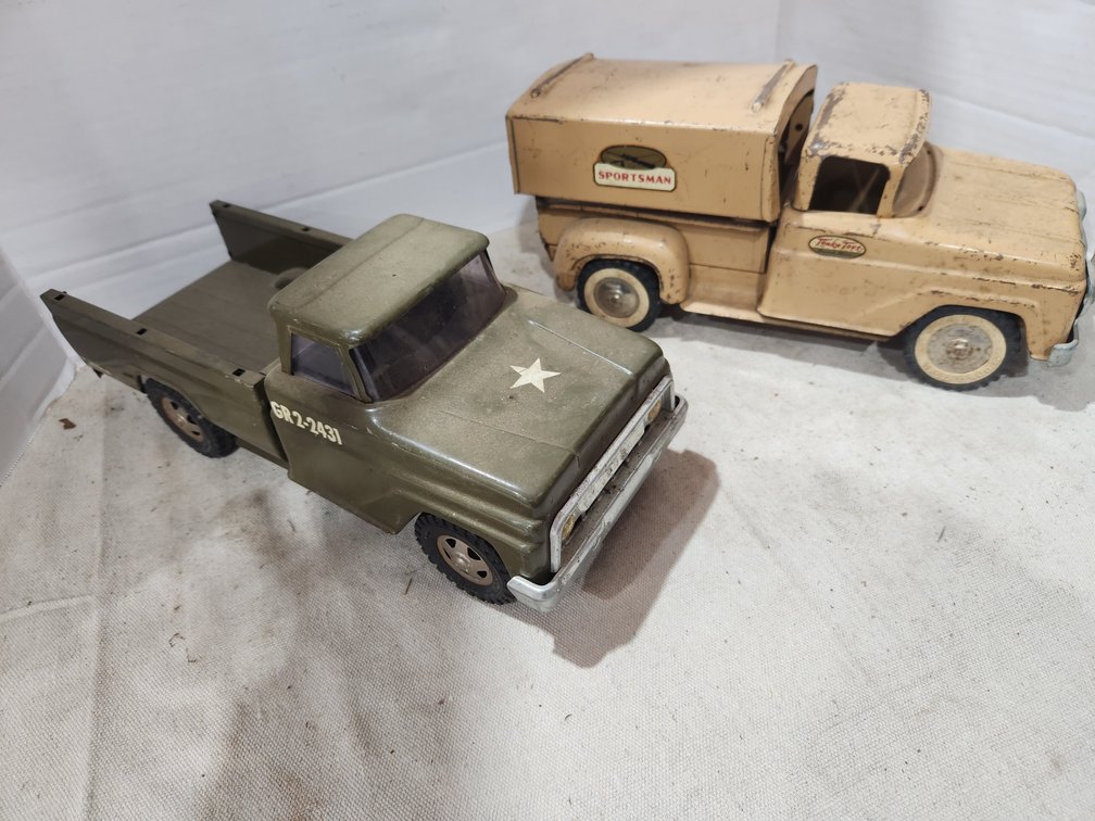 Tonka metal trucks