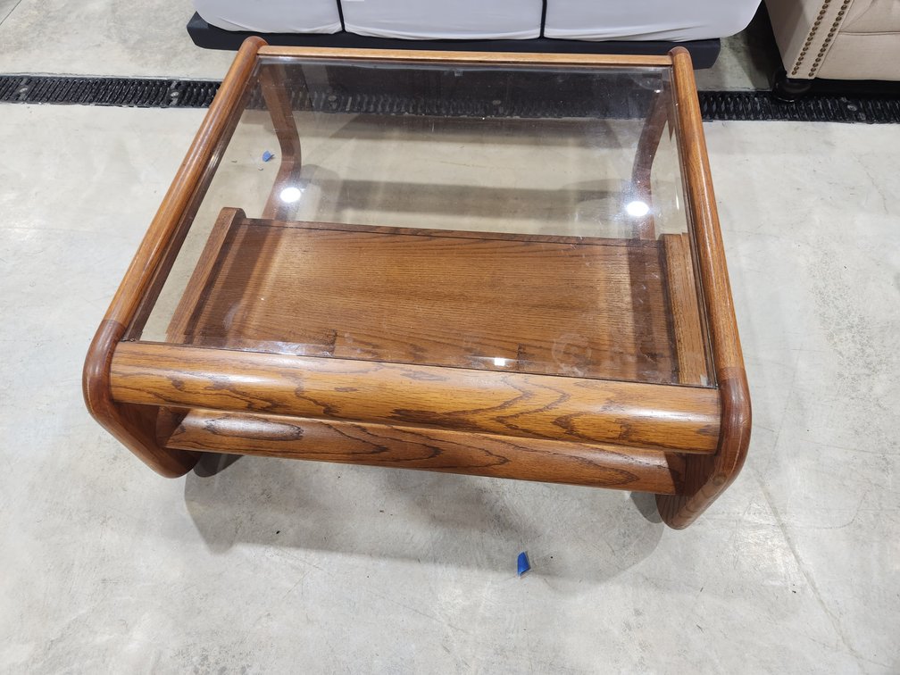  Coffee Table with glass top
