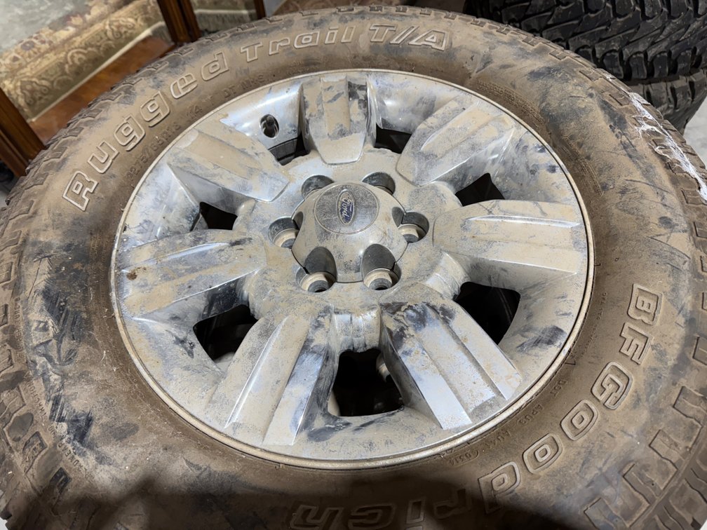 Take Off Tires and Wheels - 2012 F150
