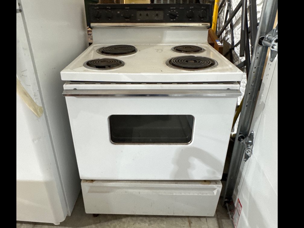 Hotpoint coiltop stove 