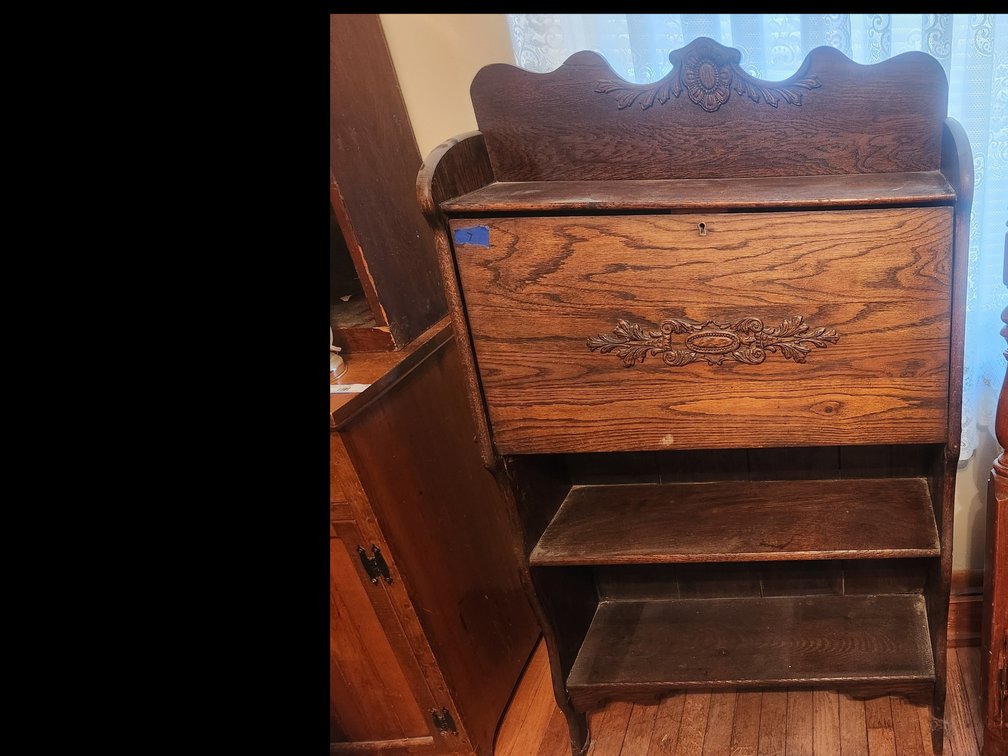 Secretary Cabinet with Shelves