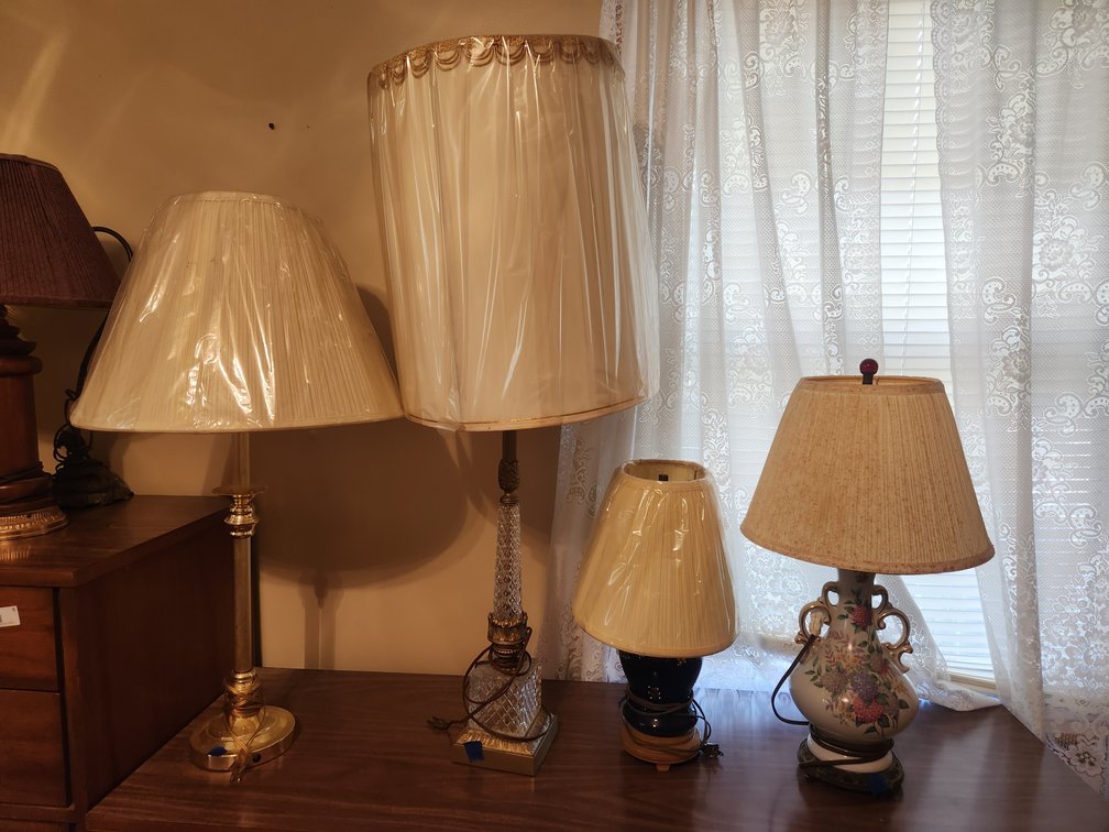 Table Lamps Lot  of 5